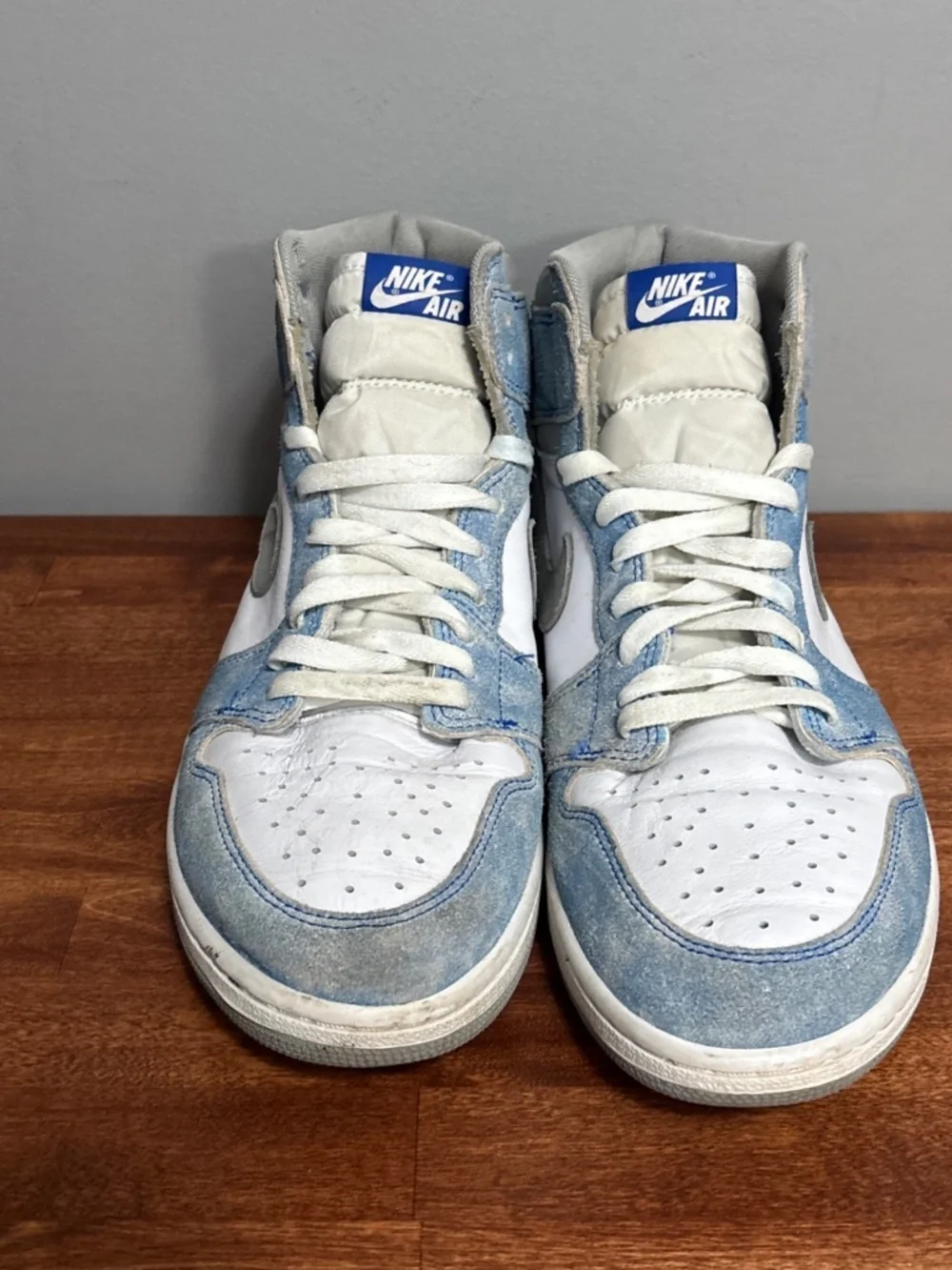 Jordan 1 Retro OG High/Hyper Royal-Smoke Grey 555088-402 US 12M Nike Air Jordan
